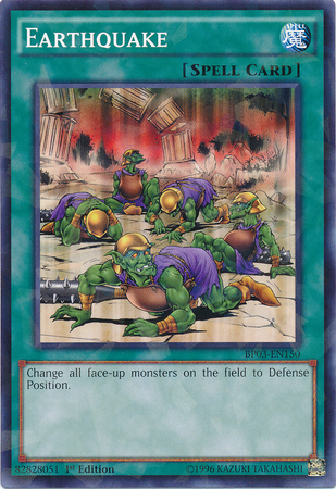 Earthquake [BP03-EN150] Shatterfoil Rare | Chromatic Games