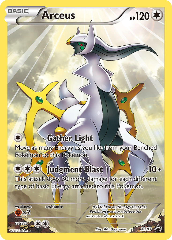 Arceus (XY83) [XY: Black Star Promos] | Chromatic Games