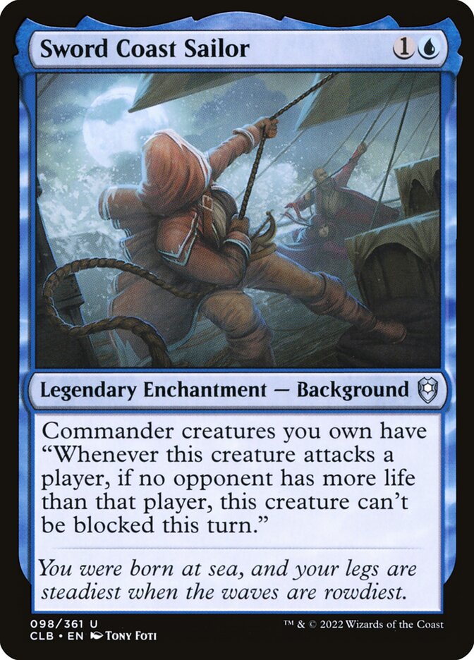 Sword Coast Sailor 98 (Commander Legends: Battle for Baldur's Gate)  | Chromatic Games