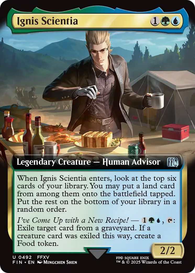Ignis Scientia (Extended Art) [FINAL FANTASY] | Chromatic Games