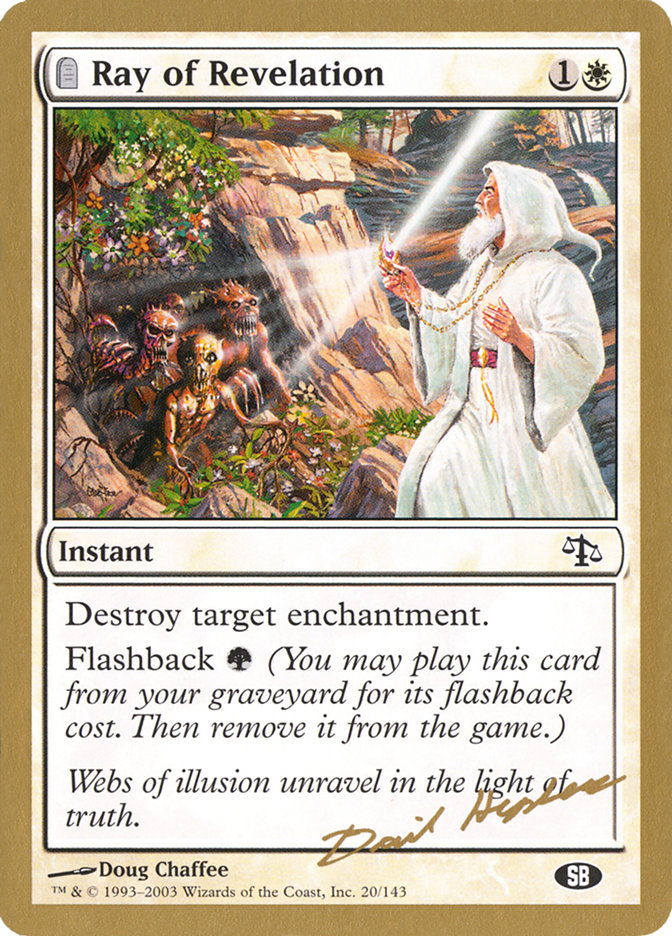Ray of Revelation (Dave Humpherys) (SB) [World Championship Decks 2003] | Chromatic Games
