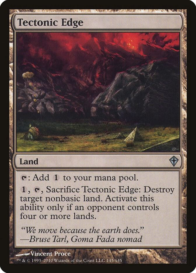 Tectonic Edge 145/145 (Worldwake)  | Chromatic Games