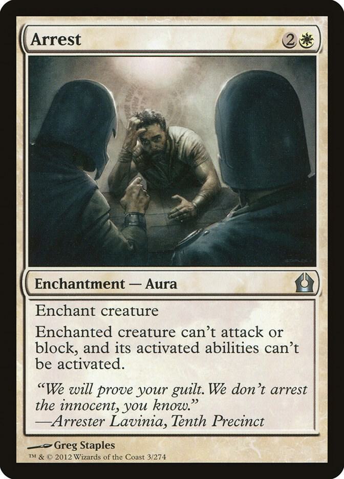 Arrest 3/274 (Return to Ravnica)  | Chromatic Games