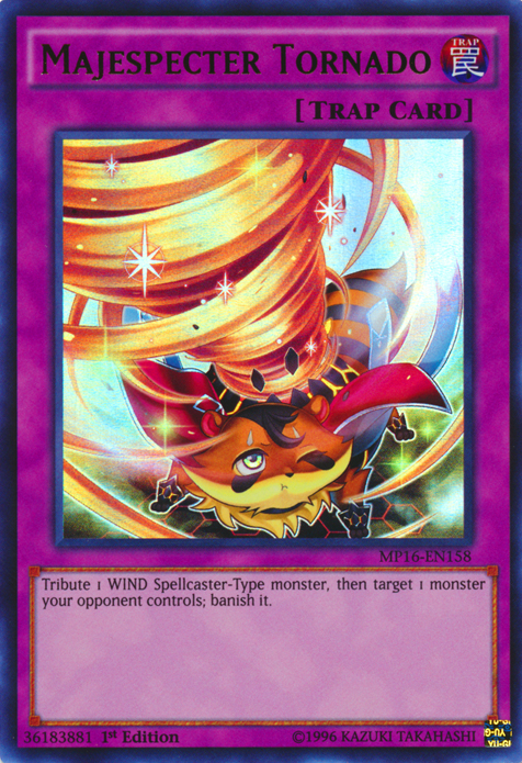 Majespecter Tornado [MP16-EN158] Ultra Rare | Chromatic Games