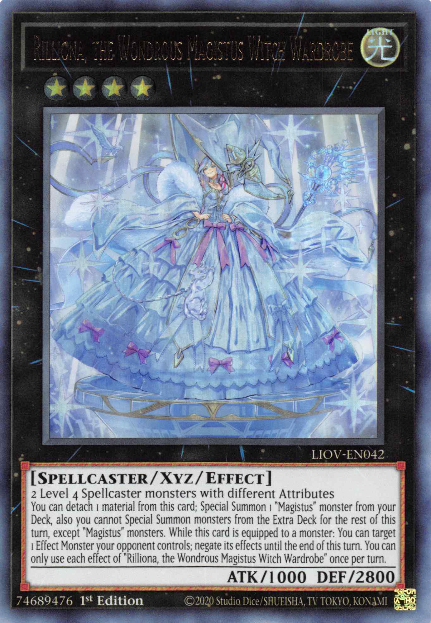 Rilliona, the Wondrous Magistus Witch Wardrobe [LIOV-EN042] Ultra Rare | Chromatic Games