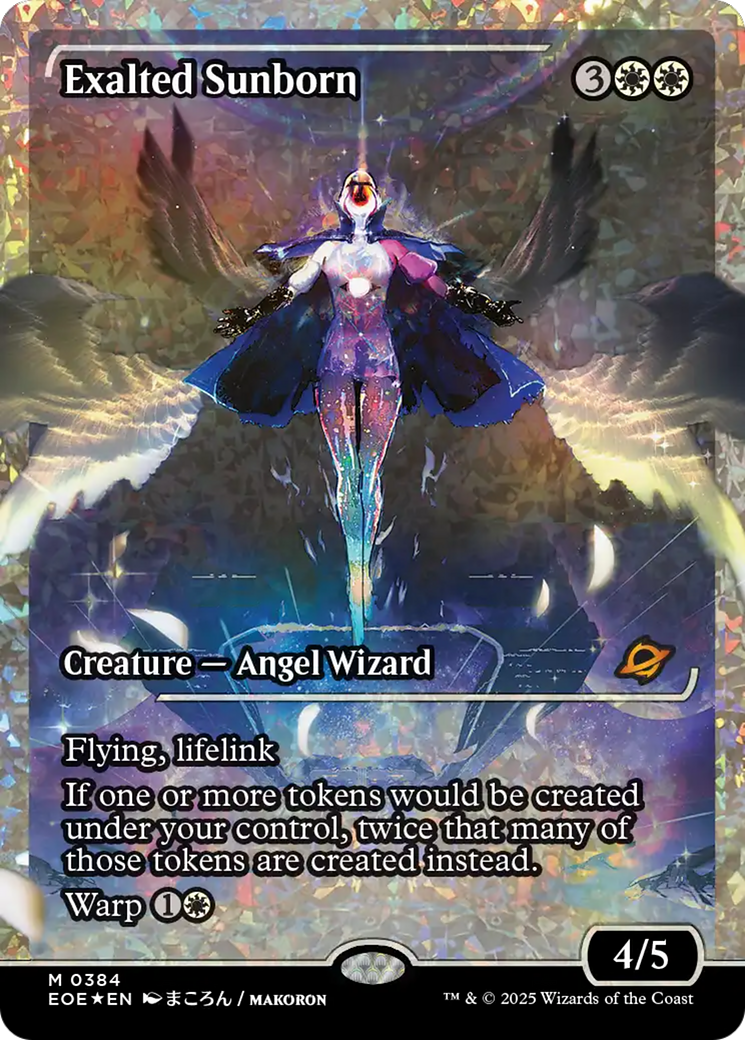 Exalted Sunborn [Edge of Eternities Promo Pack] | Chromatic Games