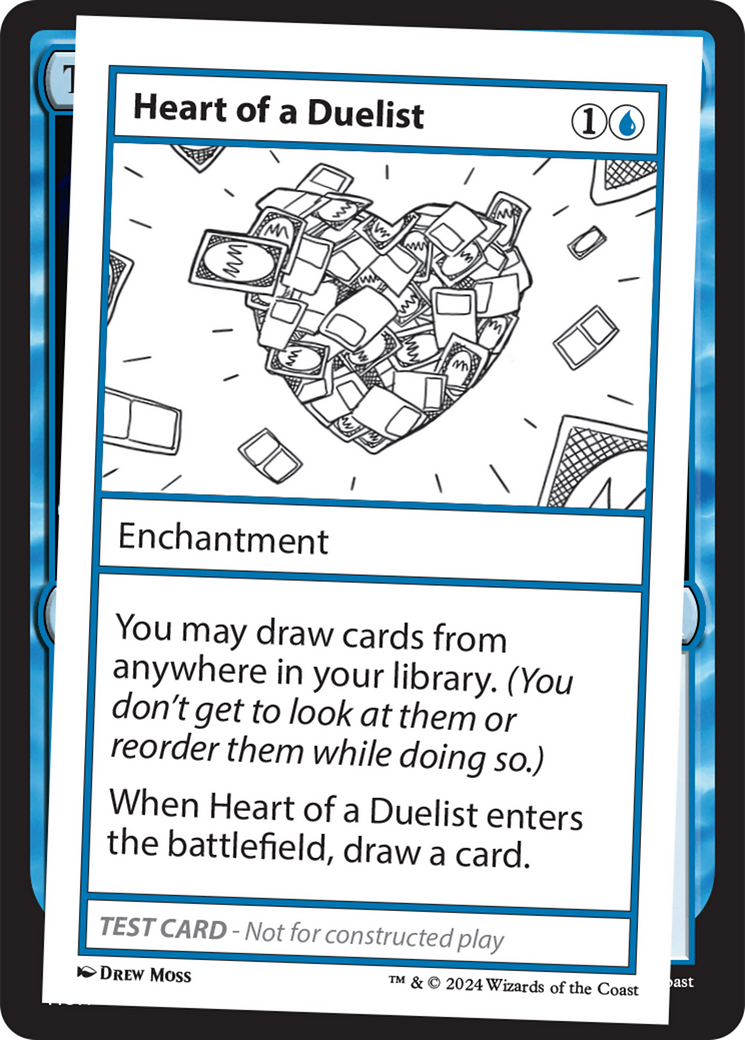 Heart of a Duelist [Mystery Booster 2 Playtest Cards] | Chromatic Games