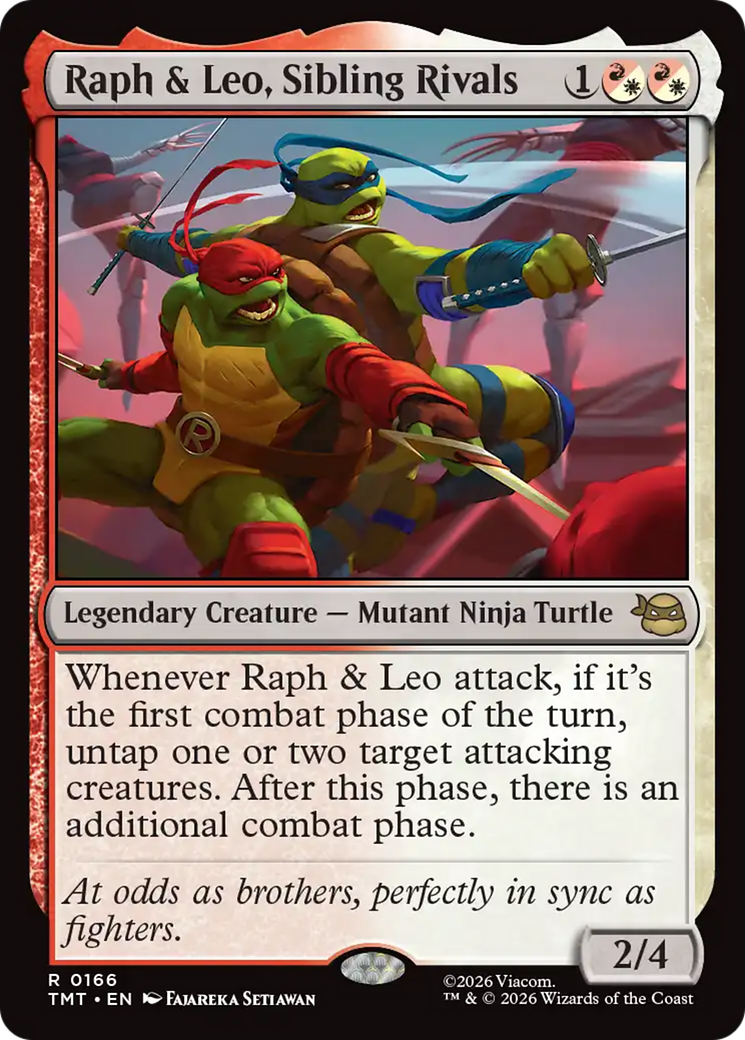 Raph & Leo, Sibling Rivals [Teenage Mutant Ninja Turtles] | Chromatic Games