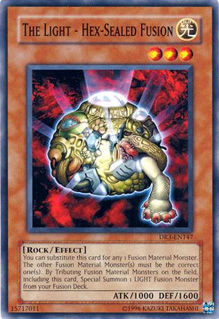 The Light - Hex-Sealed Fusion [DR3-EN147] Common | Chromatic Games