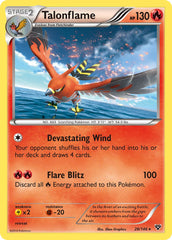 Talonflame (28/146) (Cosmos Holo) (Blister Exclusive) [XY: Base Set] | Chromatic Games