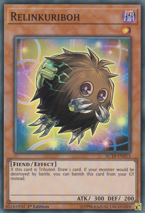 Relinkuriboh [AC19-EN013] Super Rare | Chromatic Games