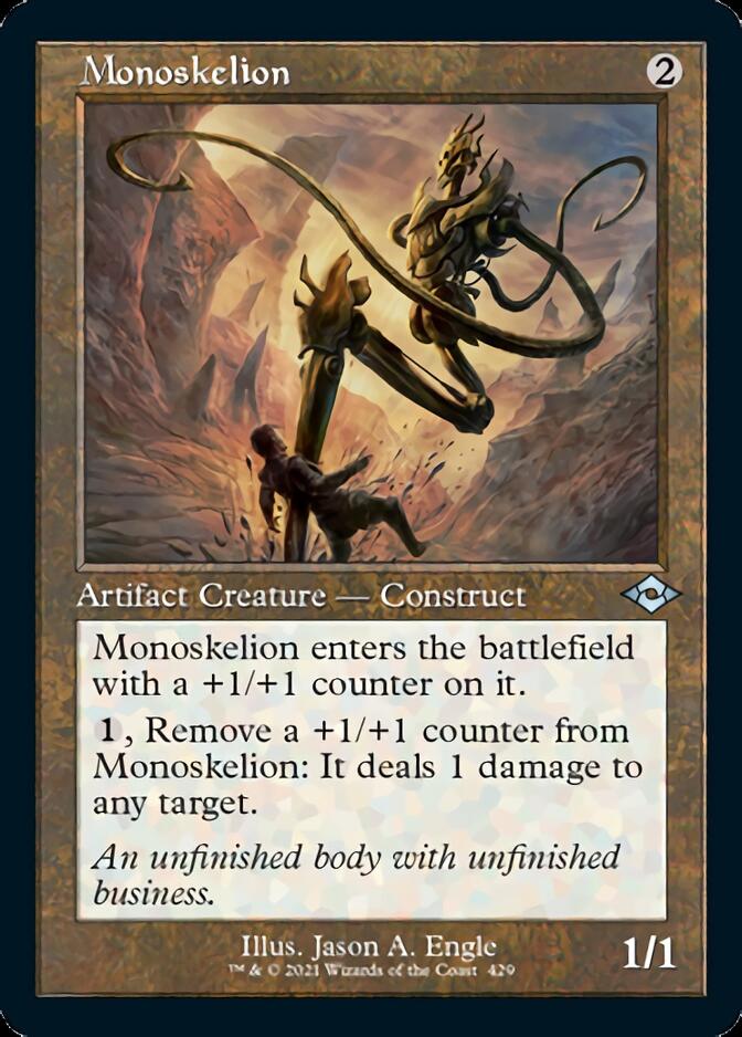 Monoskelion (Retro Foil Etched) [Modern Horizons 2] | Chromatic Games