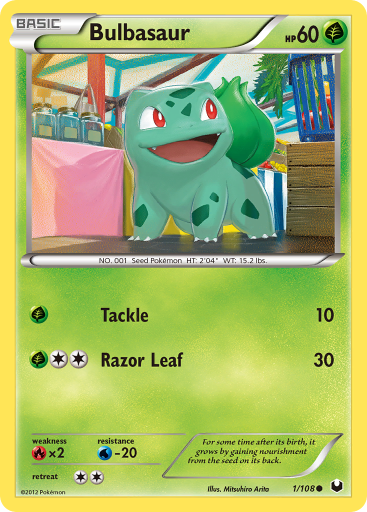 Bulbasaur (1/108) [Black & White: Dark Explorers] | Chromatic Games