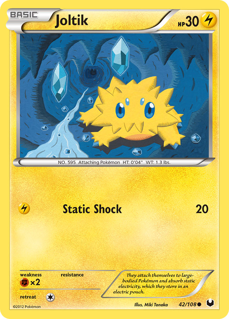 Joltik (42/108) [Black & White: Dark Explorers] | Chromatic Games