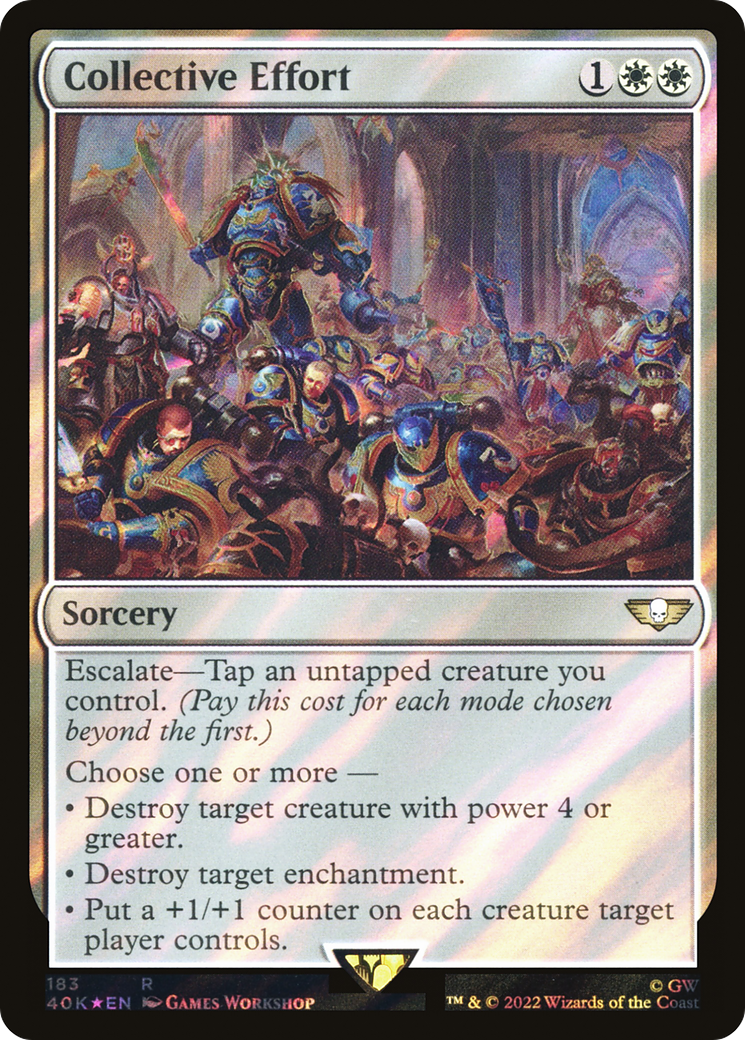Collective Effort [Marvel Super Heroes Commander] | Chromatic Games