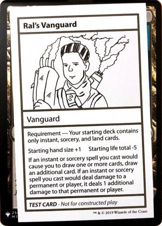 Ral's Vanguard (2021 Edition) [Mystery Booster Playtest Cards] | Chromatic Games