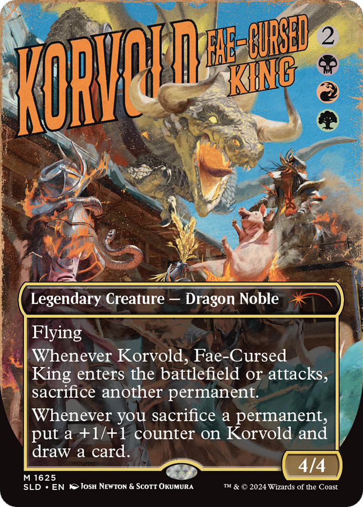 Korvold, Fae-Cursed King [Secret Lair Drop Series] | Chromatic Games