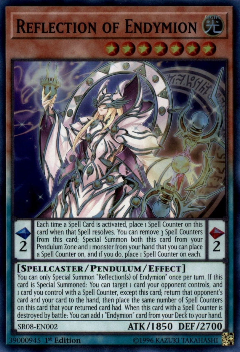 Reflection of Endymion [SR08-EN002] Super Rare | Chromatic Games