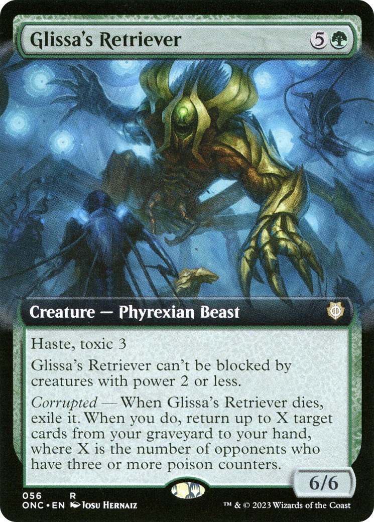 Glissa's Retriever (Extended Art) [Phyrexia: All Will Be One Commander] | Chromatic Games