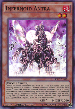 Infernoid Antra [SECE-ENS03] Super Rare | Chromatic Games