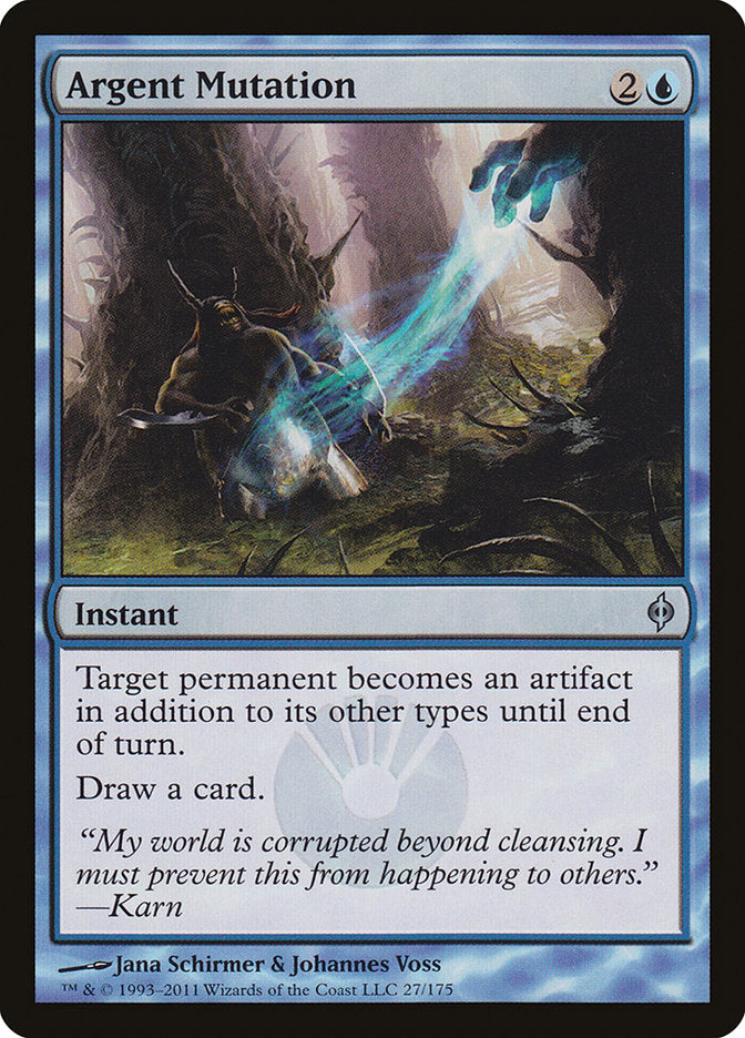 Argent Mutation 27/175 (New Phyrexia)  | Chromatic Games