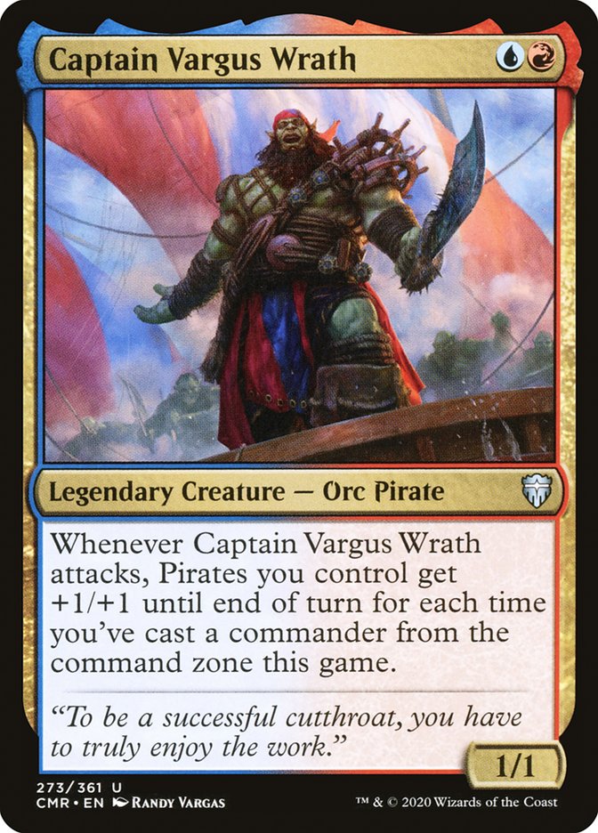 Captain Vargus Wrath 273 (Commander Legends)  | Chromatic Games