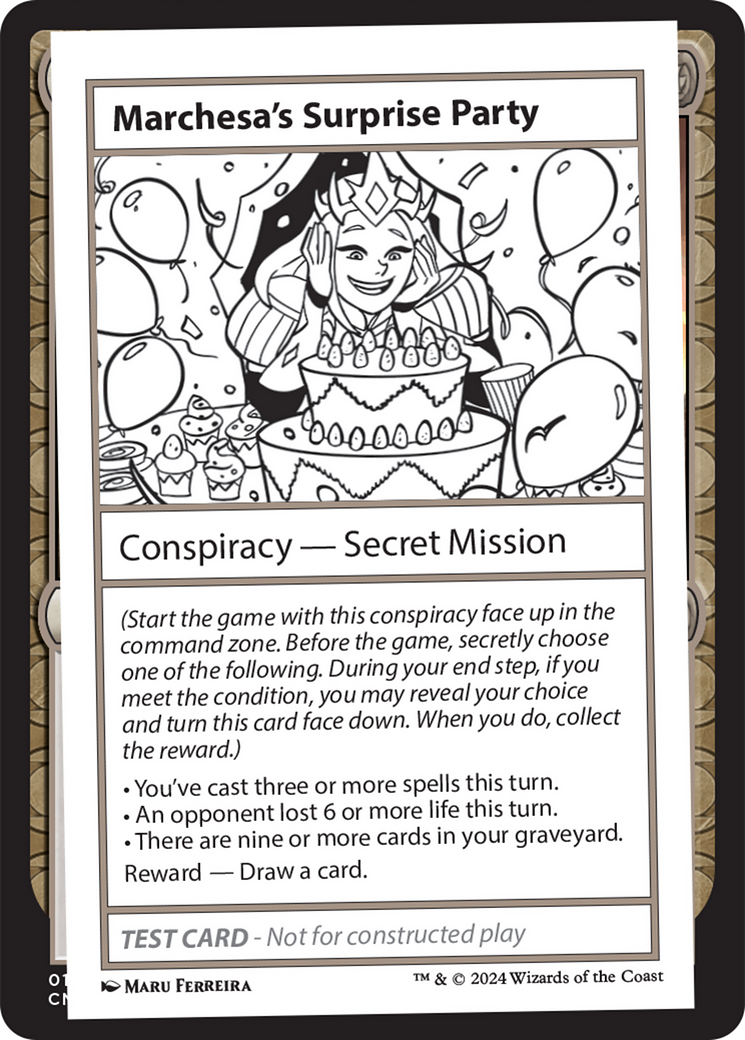 Marchesa's Surprise Party [Mystery Booster 2 Playtest Cards] | Chromatic Games