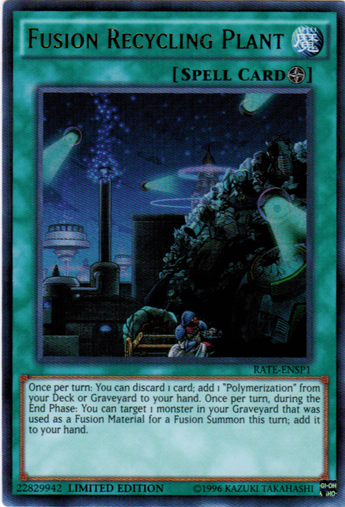Fusion Recycling Plant (RATE-ENSP1) [RATE-ENSP1] Ultra Rare | Chromatic Games