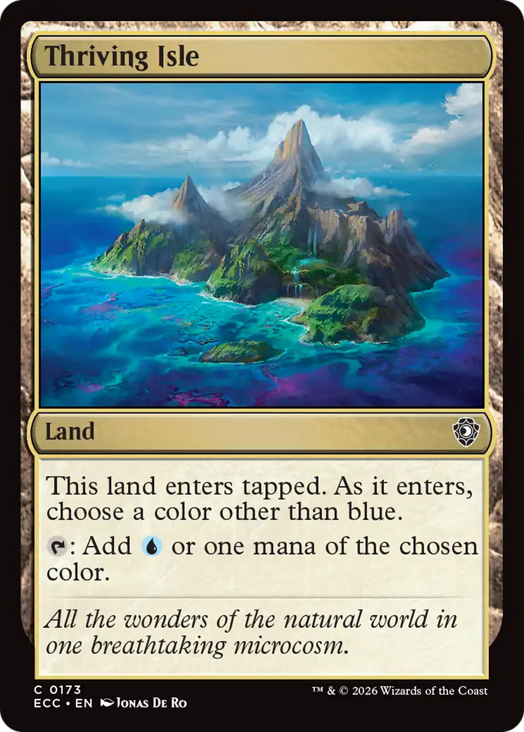 Thriving Isle [Lorwyn Eclipsed Commander] | Chromatic Games