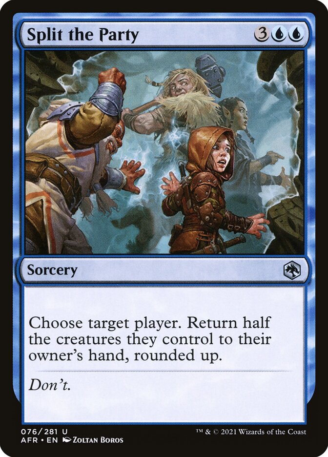 Split the Party 76 (Adventures in the Forgotten Realms)  - Foil | Chromatic Games