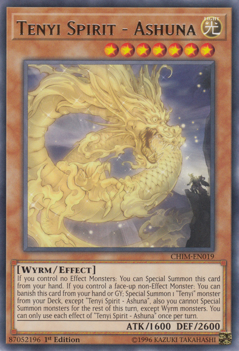 Tenyi Spirit - Ashuna [CHIM-EN019] Rare | Chromatic Games