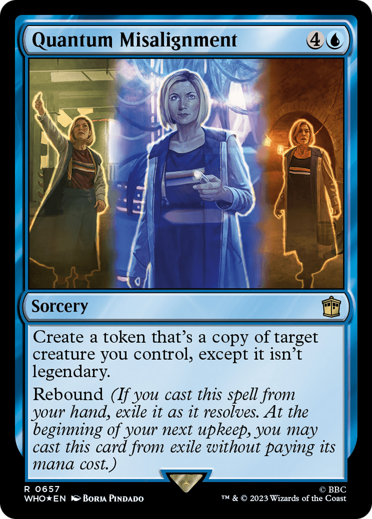 Quantum Misalignment (Surge Foil) [Doctor Who] | Chromatic Games