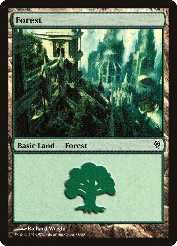 Forest (88) [Duel Decks: Jace vs. Vraska] | Chromatic Games