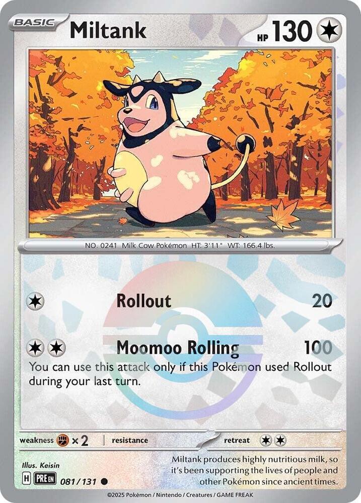 Miltank (081/131) (Poke Ball Pattern) [Scarlet & Violet: Prismatic Evolutions] | Chromatic Games