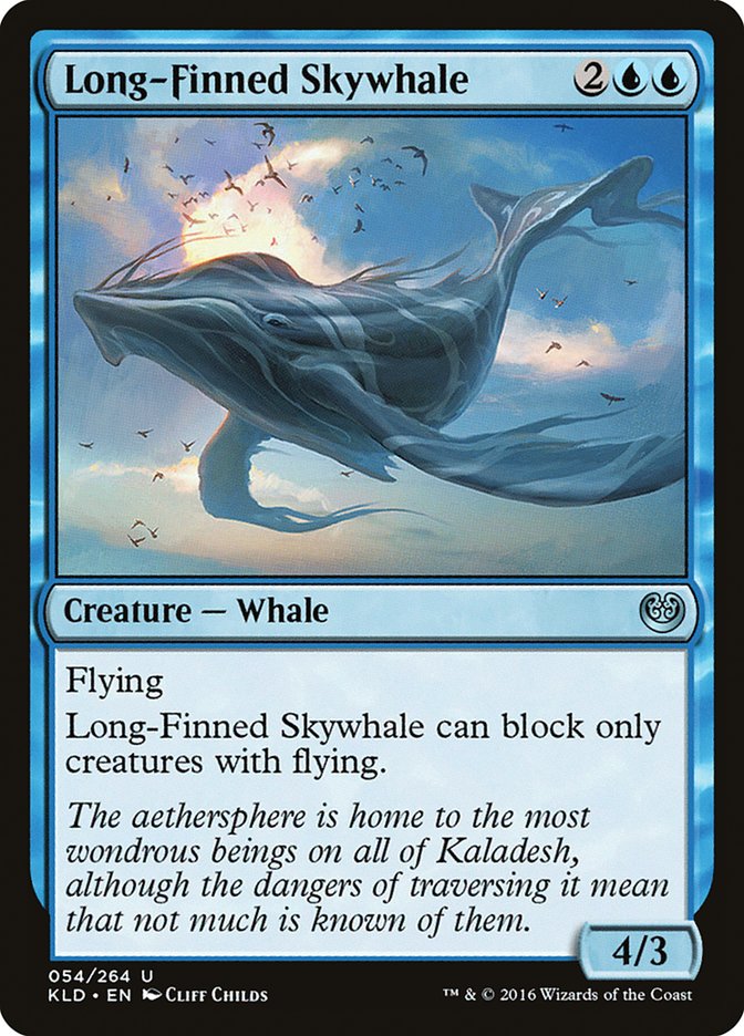 Long-Finned Skywhale [Kaladesh] | Chromatic Games