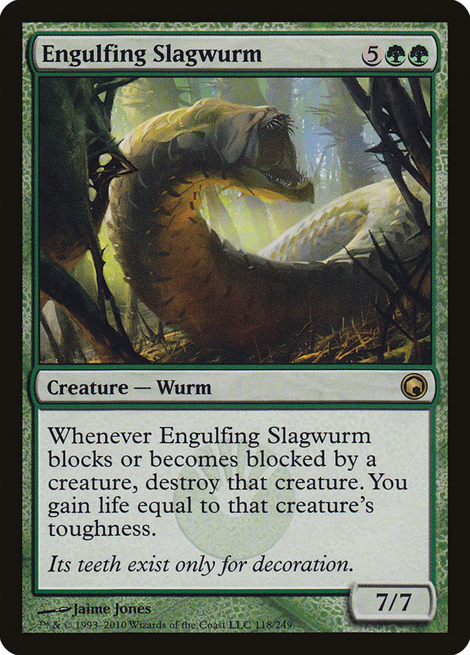 Engulfing Slagwurm 118/249 (Scars of Mirrodin)  | Chromatic Games