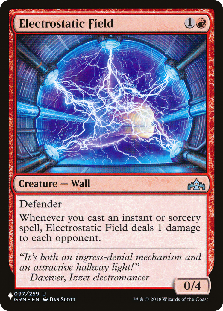 Electrostatic Field [The List] | Chromatic Games