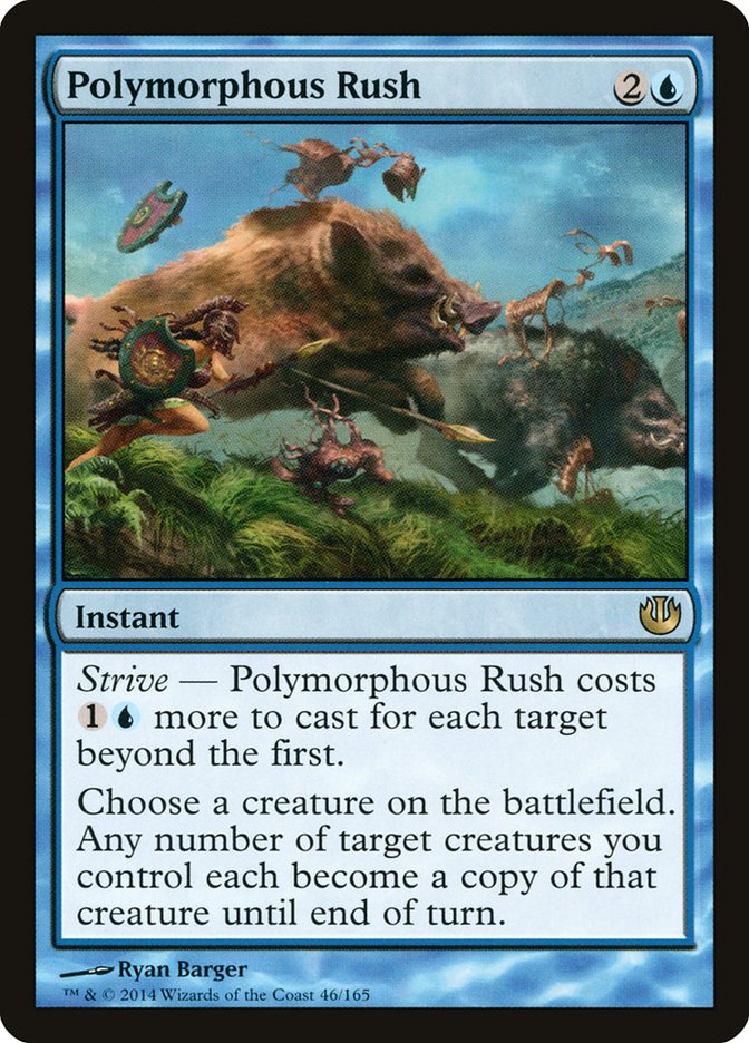 Polymorphous Rush 46/165 (Journey Into Nyx)  | Chromatic Games