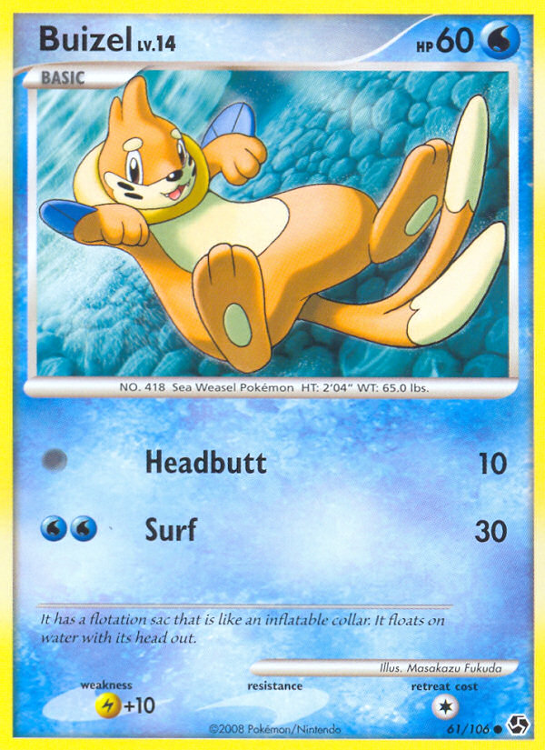 Buizel (61/106) [Diamond & Pearl: Great Encounters] | Chromatic Games