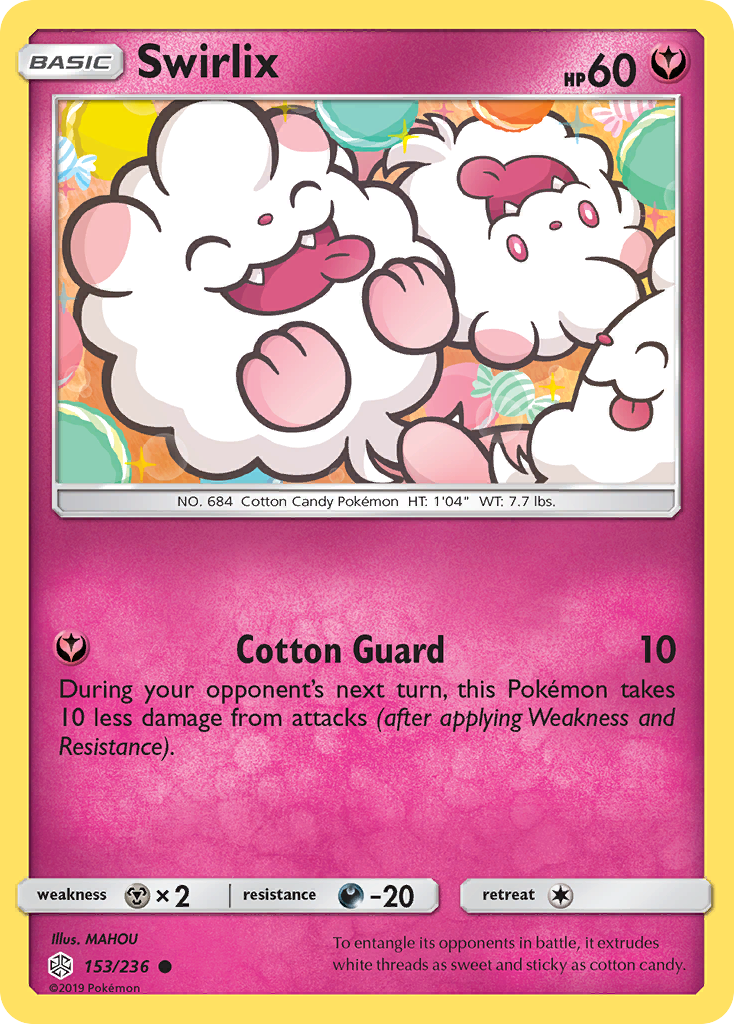 Swirlix (153/236) [Sun & Moon: Cosmic Eclipse] | Chromatic Games