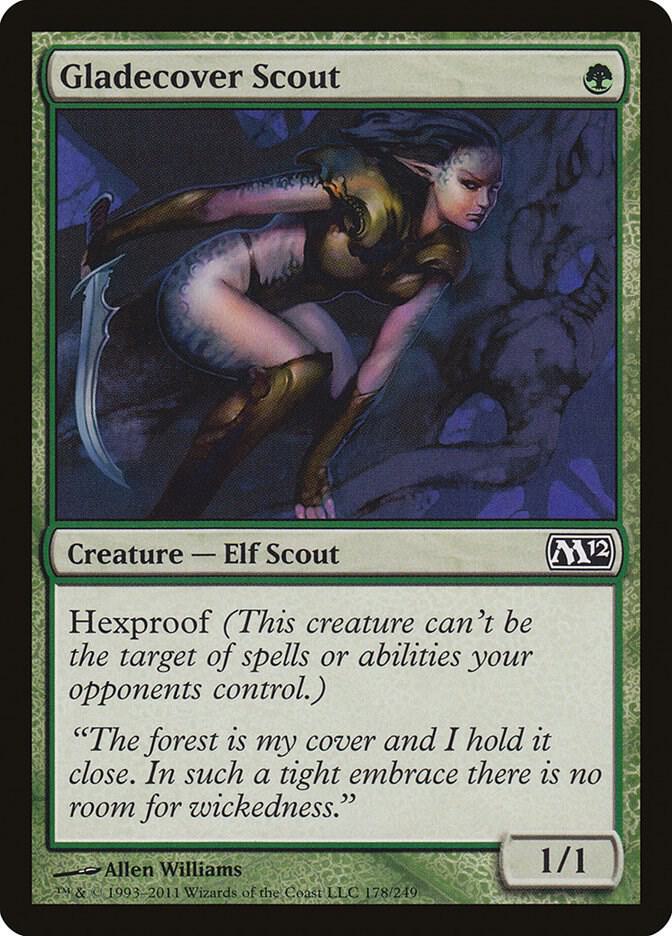 Gladecover Scout 178/249 (Magic 2012 (M12))  | Chromatic Games