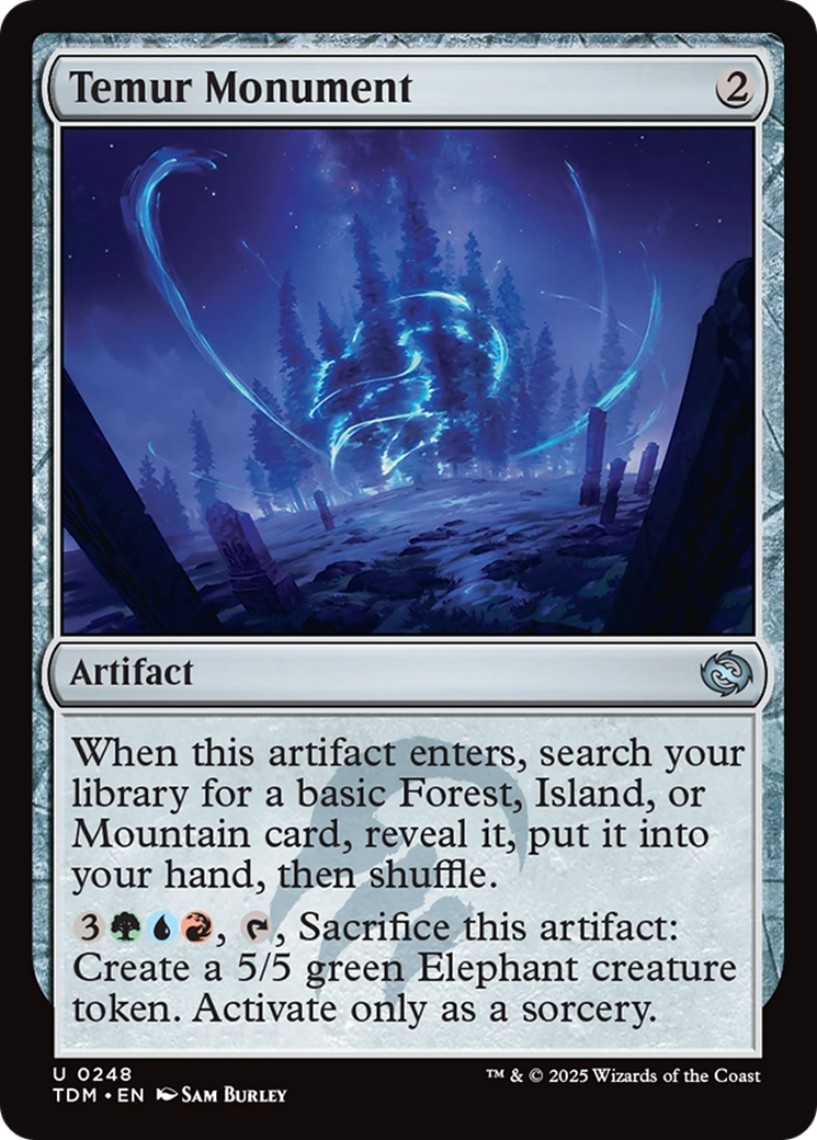 Temur Monument [Tarkir: Dragonstorm] | Chromatic Games