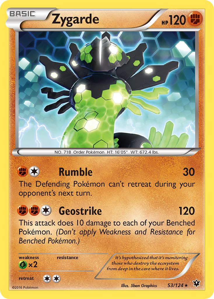 Zygarde (53/124) [XY: Fates Collide] | Chromatic Games