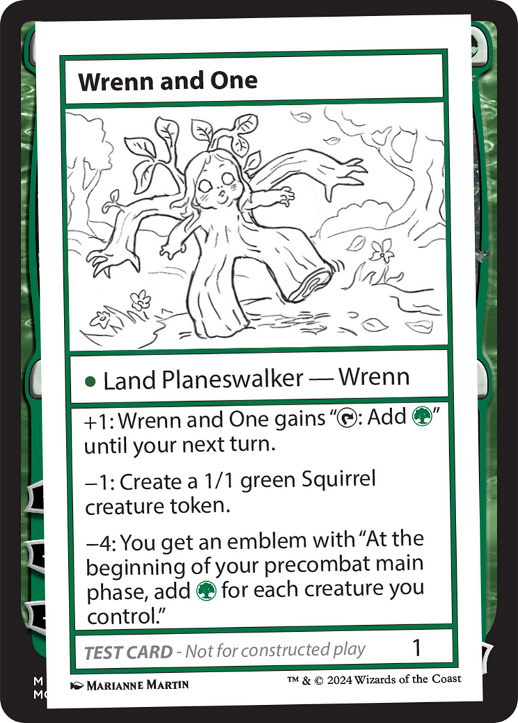 Wrenn and One [Mystery Booster 2 Playtest Cards] | Chromatic Games