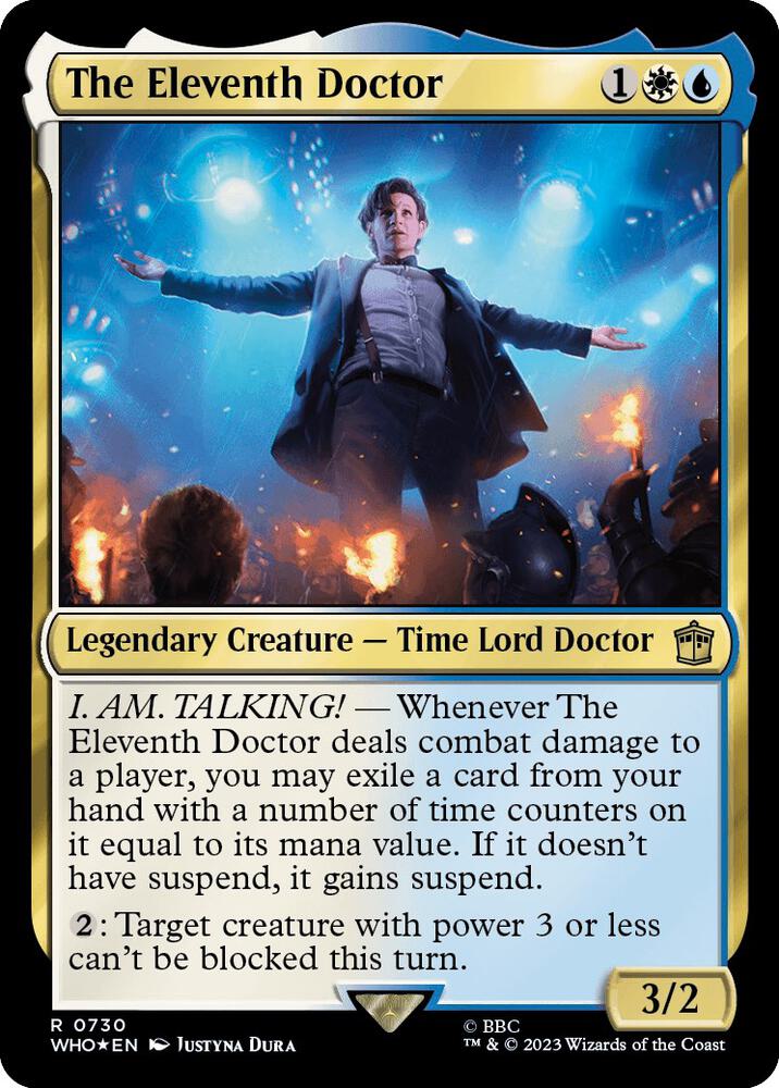 The Eleventh Doctor 730/331 (Universes Beyond: Doctor Who)  - Surge Foil | Chromatic Games
