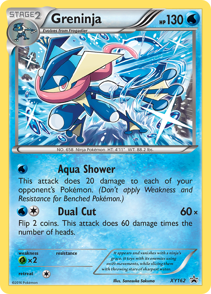 Greninja (XY162) [XY: Black Star Promos] | Chromatic Games