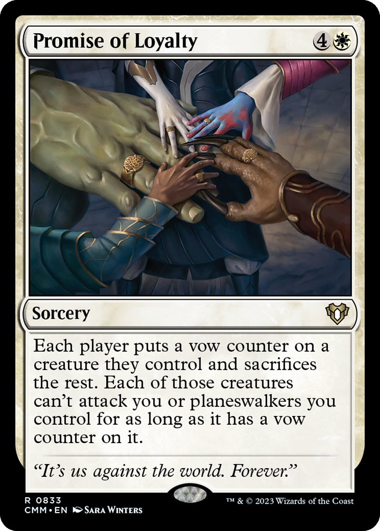 Promise of Loyalty [Commander Masters] | Chromatic Games