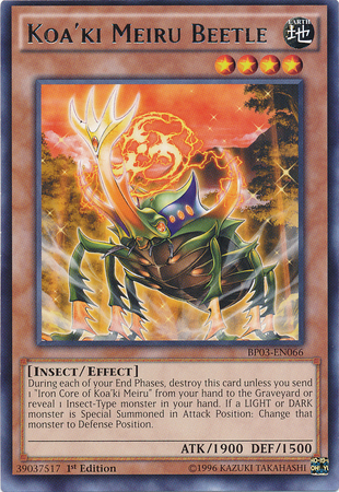 Koa'ki Meiru Beetle [BP03-EN066] Rare | Chromatic Games