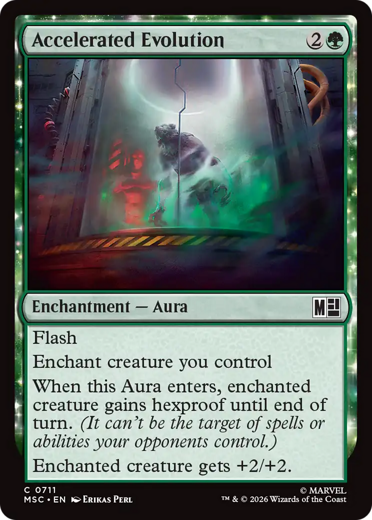 Accelerated Evolution [Marvel Super Heroes Commander] | Chromatic Games