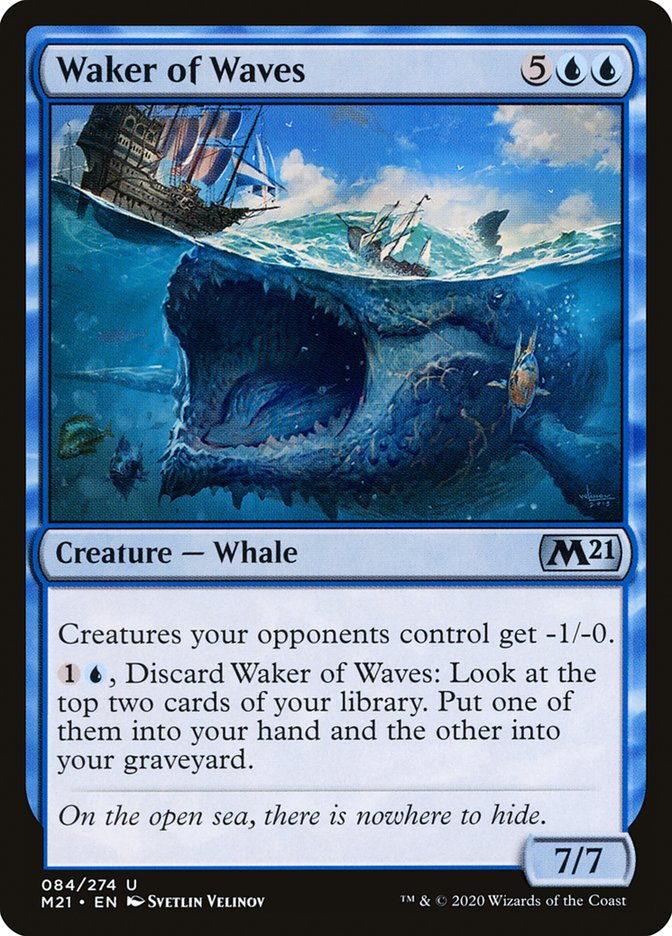 Waker of Waves 84 (Core Set 2021)  | Chromatic Games
